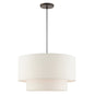 Livex Lighting Meadow 3-Light Pendant In English Bronze