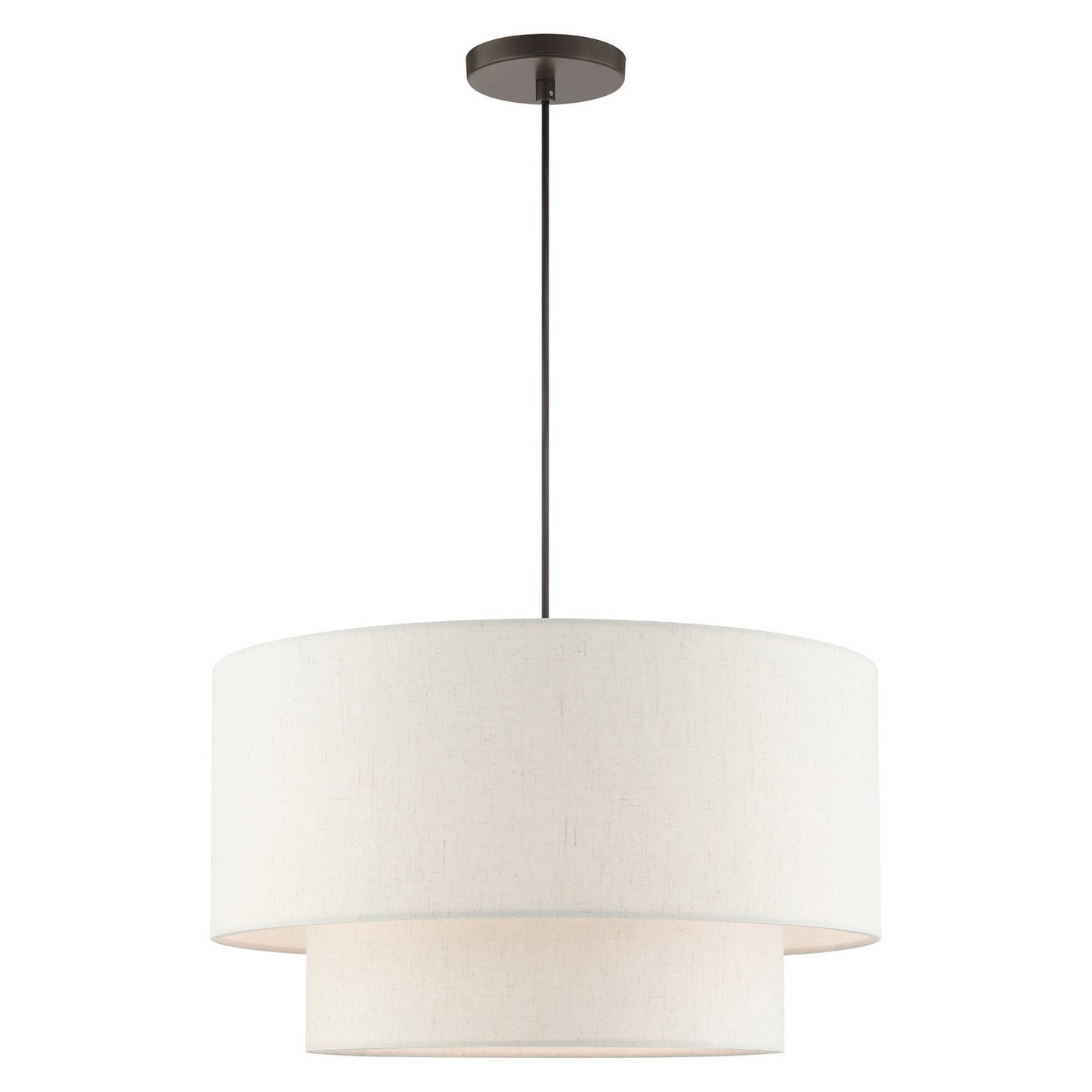 Livex Lighting Meadow 3-Light Pendant In English Bronze