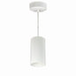  25W 3" Ilene Cylinder LED Mini Pendant In White