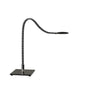  Natrix LED Table Lamp In Black/Brushed Steel