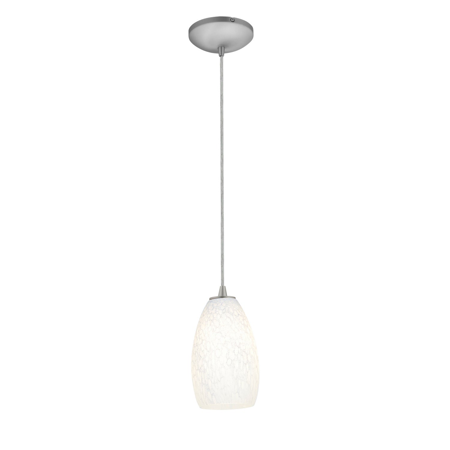  Champagne 1-Light Cable Hung Pendant