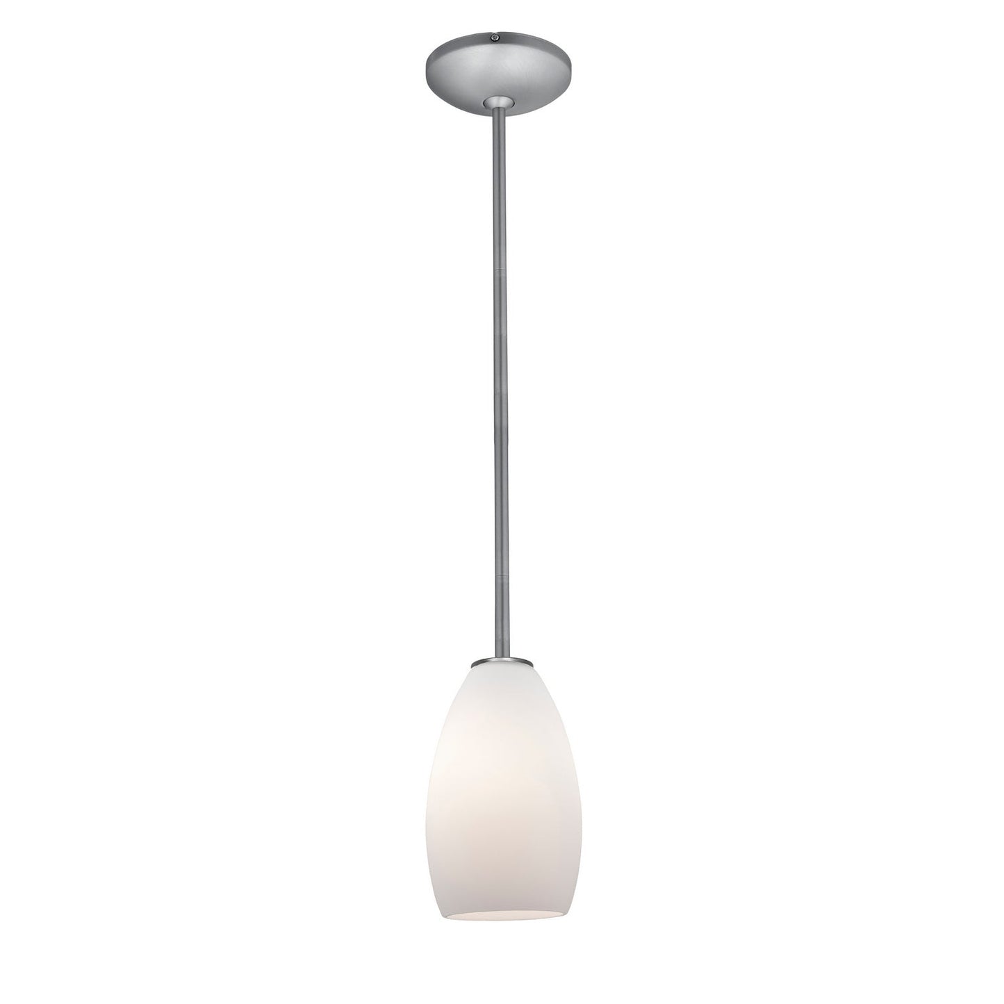  Champagne 1-Light Downrod Pendant