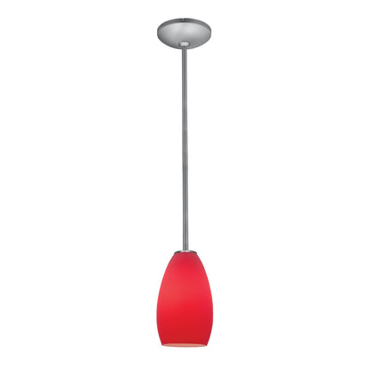  Champagne 1-Light Downrod Pendant