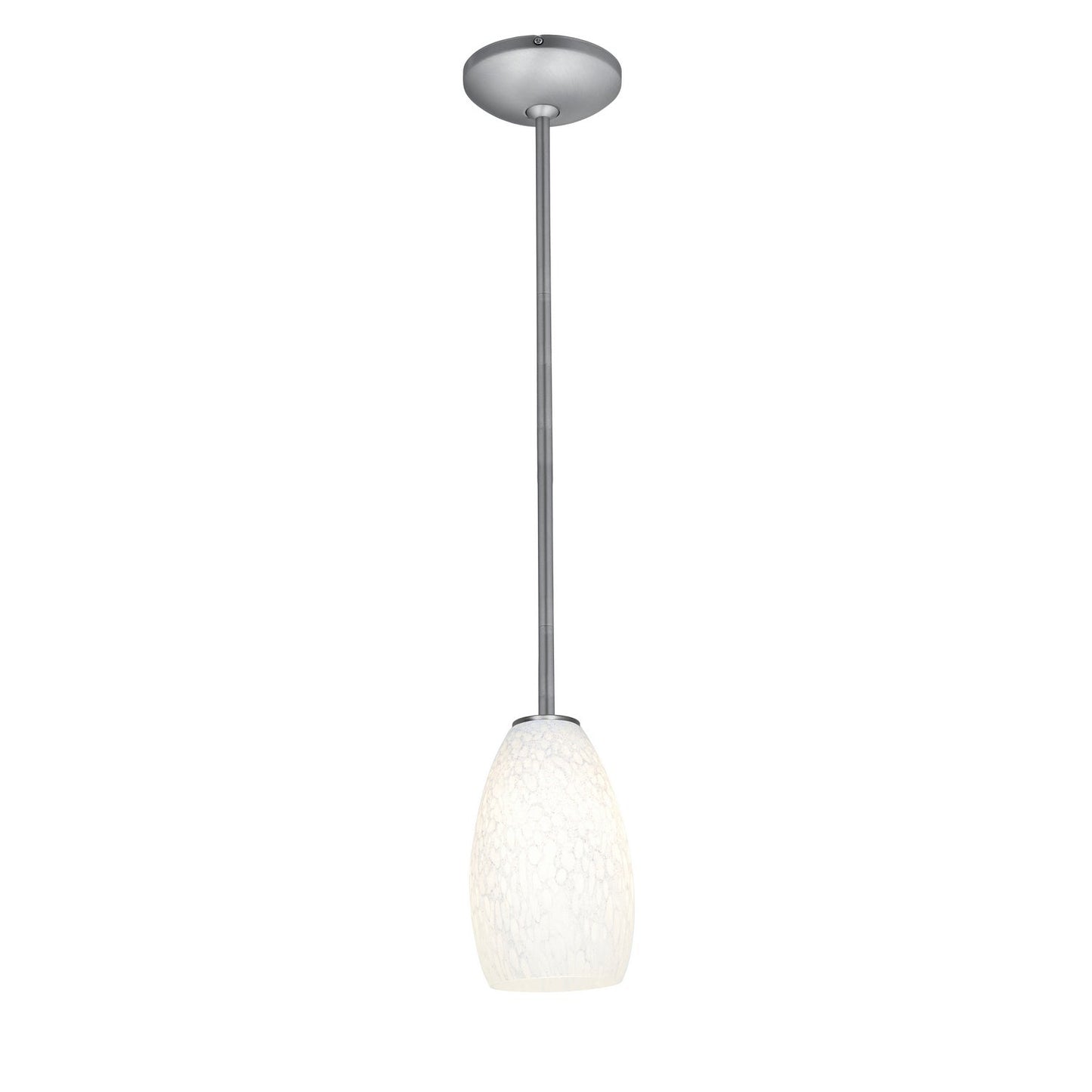  Champagne 1-Light Downrod Pendant