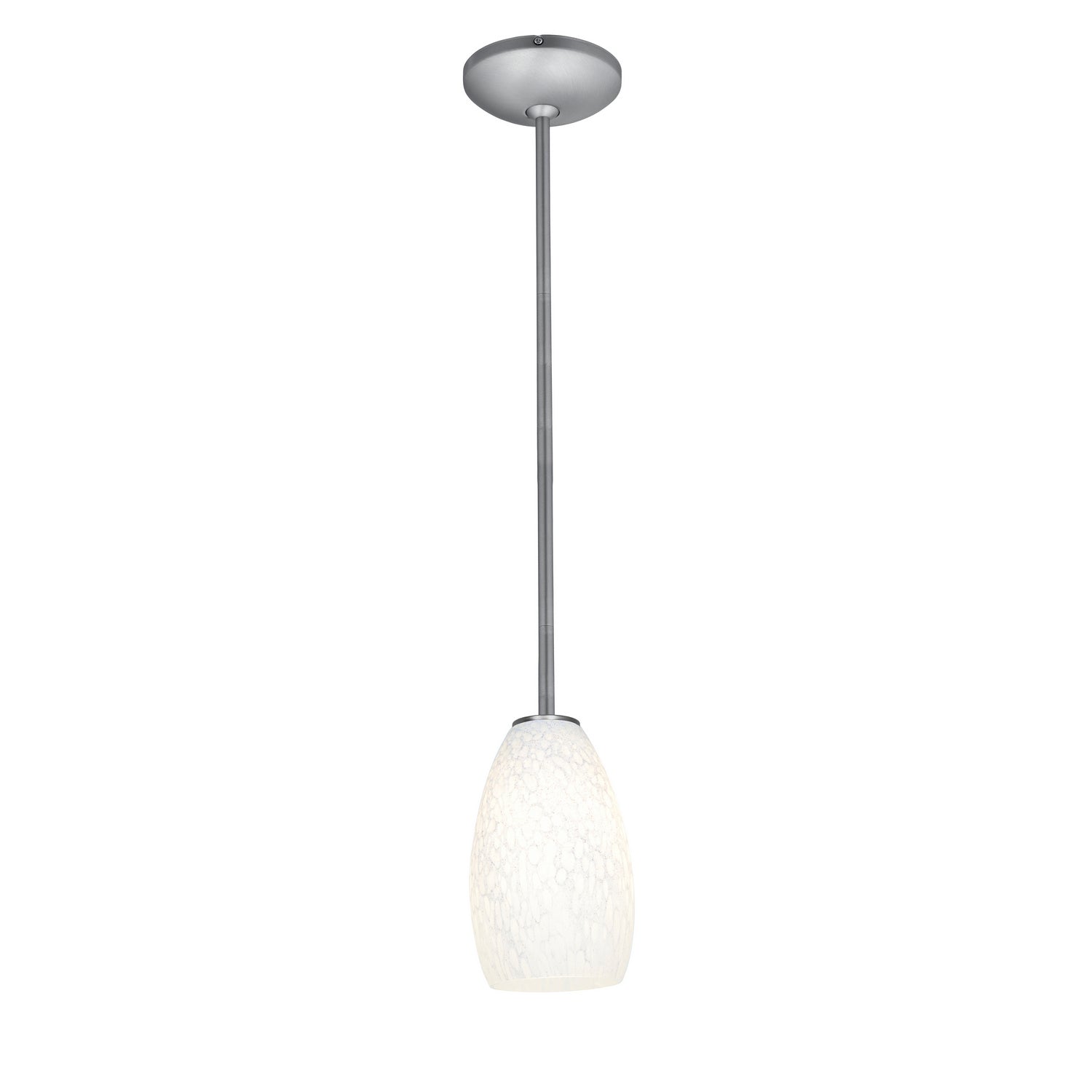  Champagne 1-Light Downrod Pendant