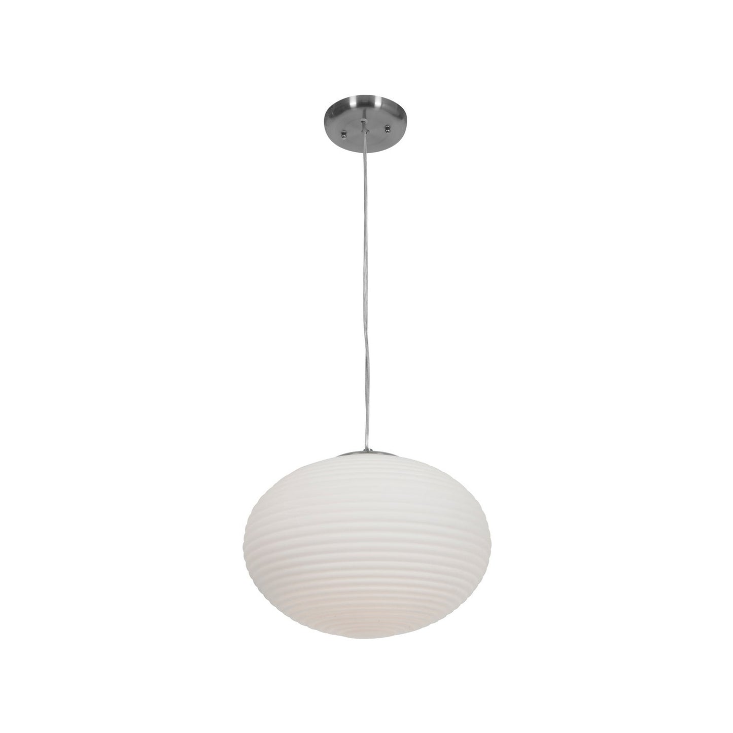  Callisto Ribbed OPL Glass Pendant