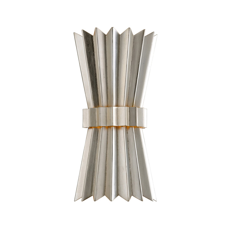  Moxy 2-Light Wall Sconce In Silver Leaf
