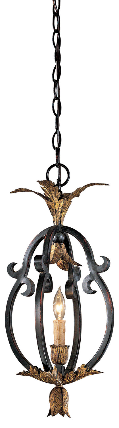  Montparnasse 1-Light Mini Pendant In French Black