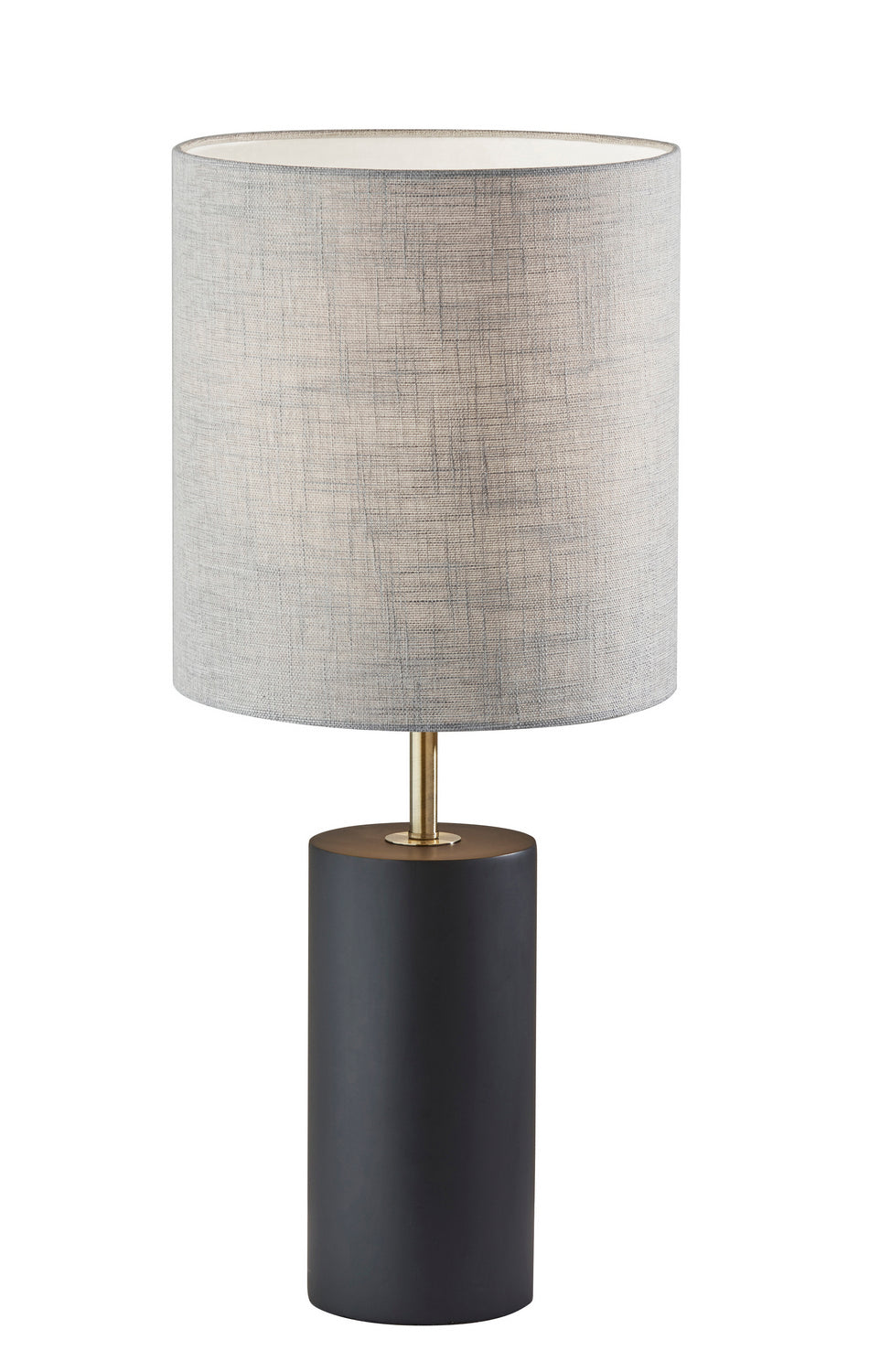  Dean Table Lamp With Antique Brass Accent