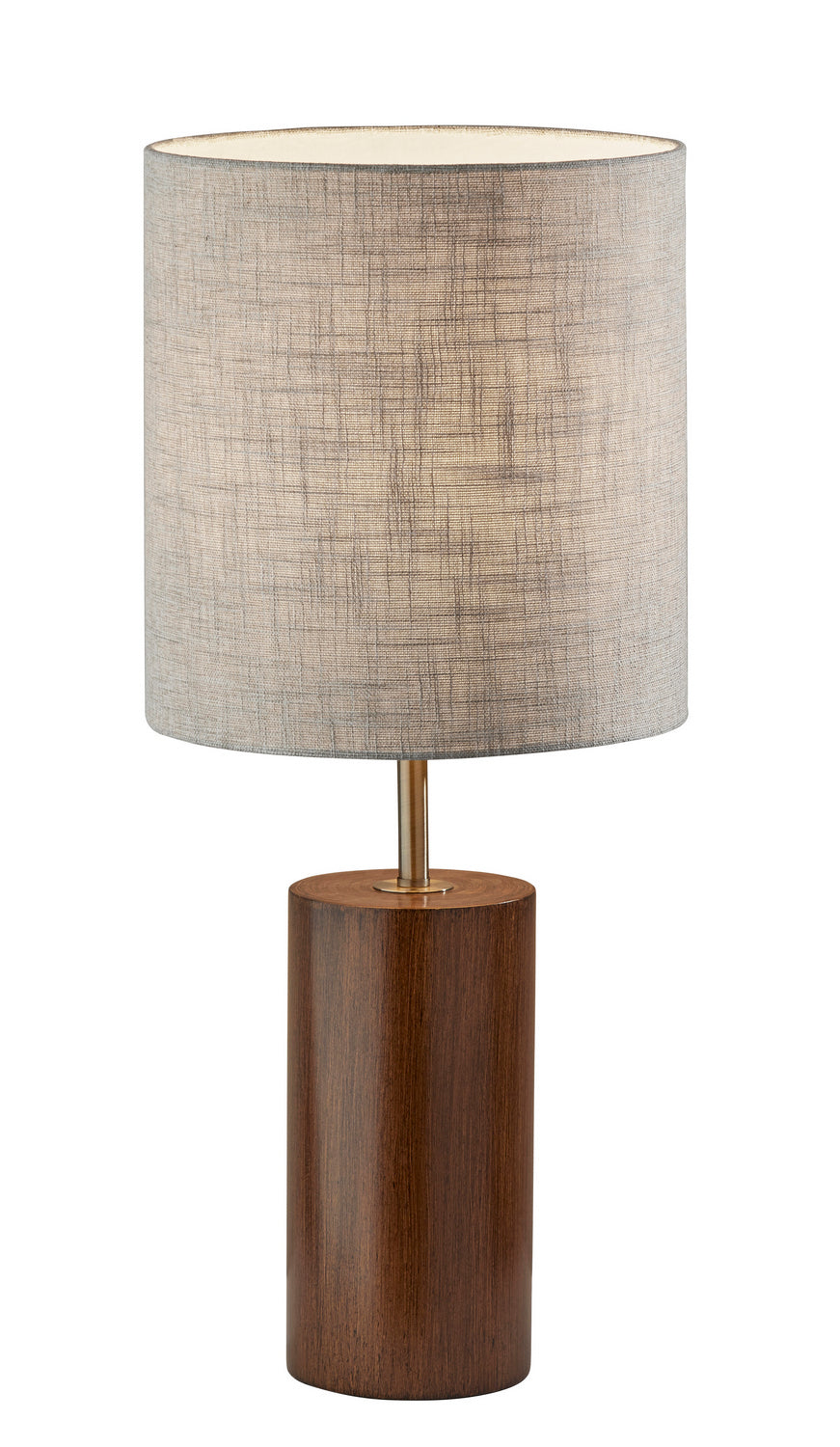  Dean Table Lamp With Antique Brass Accent