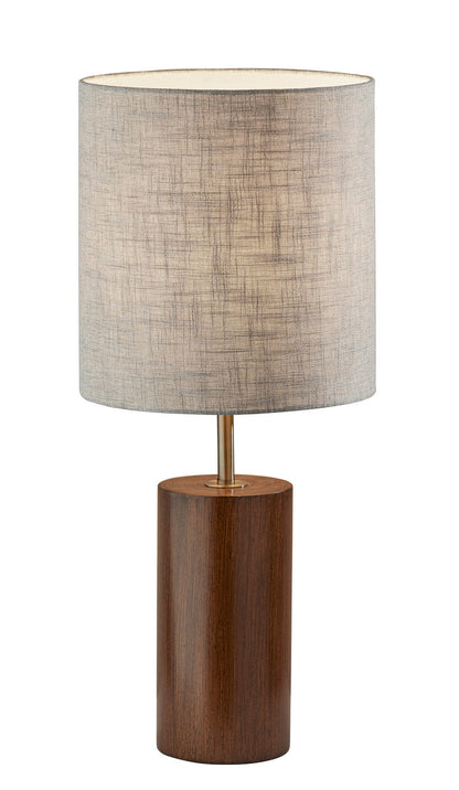  Dean Table Lamp With Antique Brass Accent