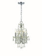  Imperial 4-Light Mini Chandelier In Polished Chrome