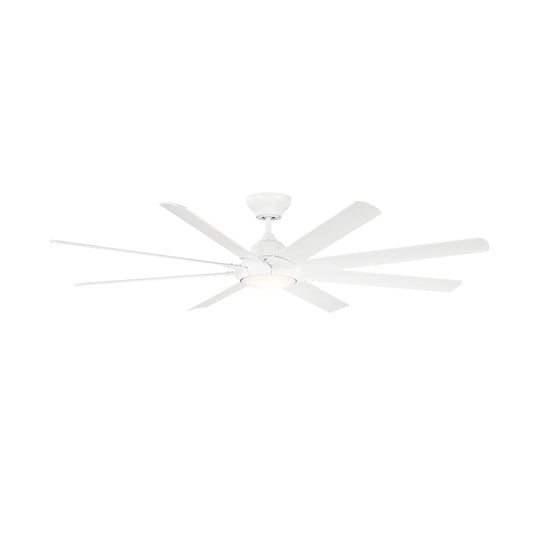  Hydra 80" Ceiling Fan In Matte White