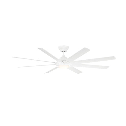  Hydra 80" Ceiling Fan In Matte White