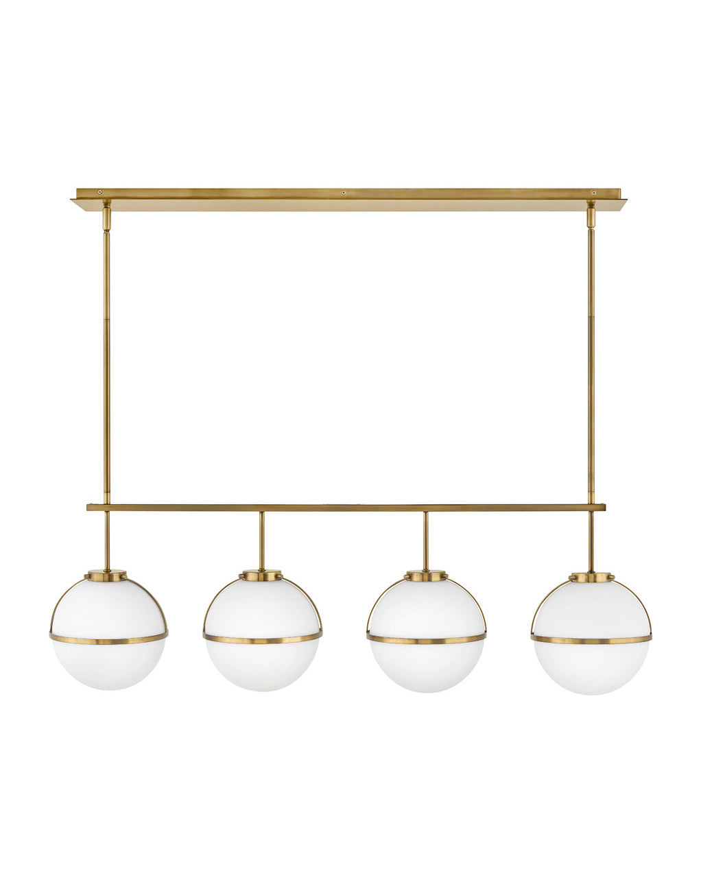  Hollis Four Light Linear Chandelier