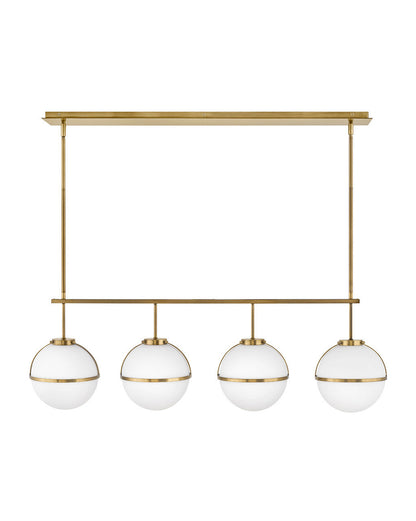  Hollis Four Light Linear Chandelier