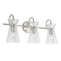  Mila 3-Light Vanity In Polished Nickel