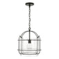  Harmon 1-Light Pendant In Matte Black