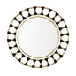  Mirror Mirror In Black Rope And Patinaed Brass