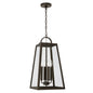  Leighton 4-Light Outdoor Hanging Lantern In Oiled Bronze