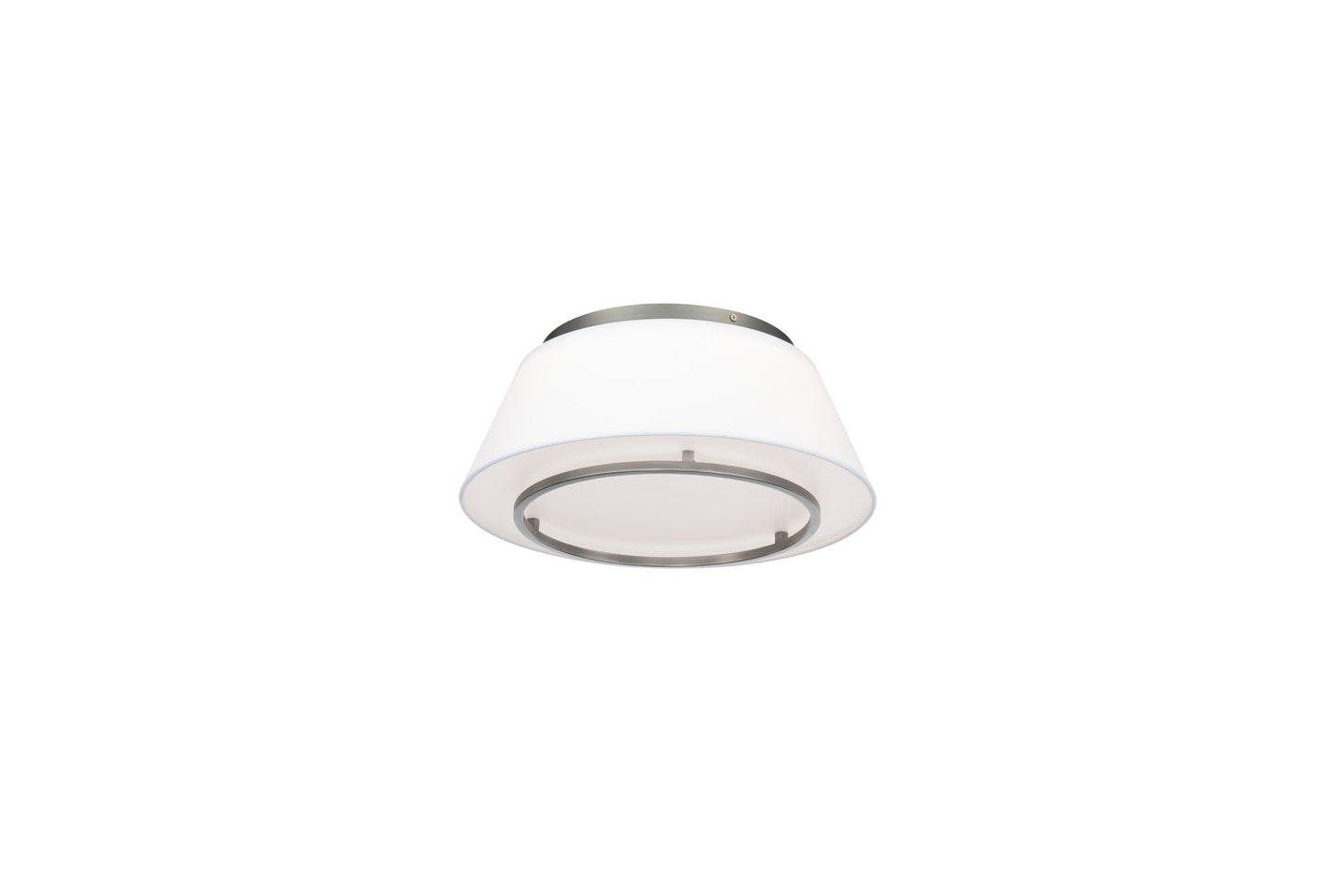 Hailey LED Flush Mount In Brushed Nickel