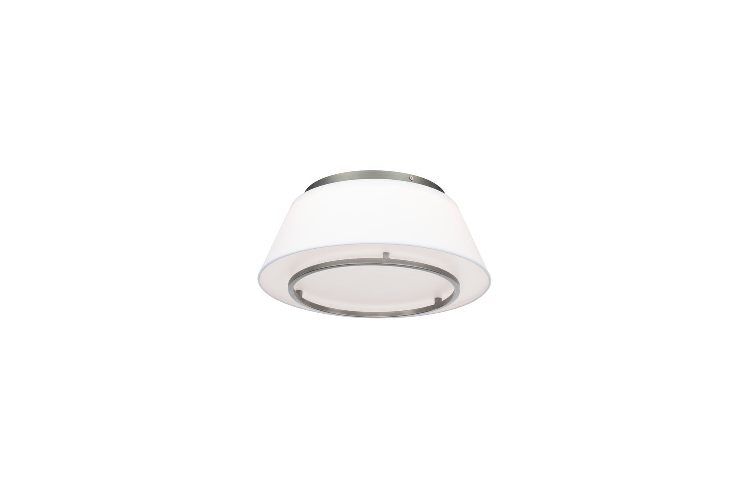 Hailey LED Flush Mount In Brushed Nickel