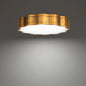  Vaughan LED Flush Mount In Aged Brass