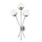  Saratoga LED Wall Sconce In Polished Nickel
