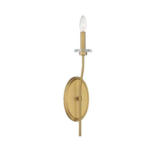  Richfield 1-Light Sconce In Warm Brass