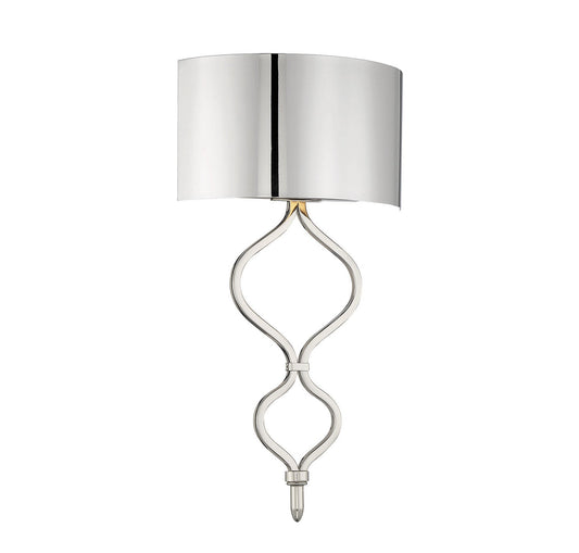  Como 1-Light Sconce In Polished Nickel