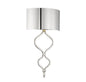  Como 1-Light Sconce In Polished Nickel