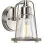  Conway 1-Light Bath Bracket In Brushed Nickel