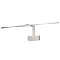  Vega Minor Picture LED Wall Sconce In Brushed Nickel