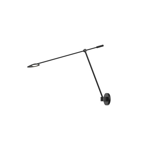  Rotaire LED Wall Sconce In Black