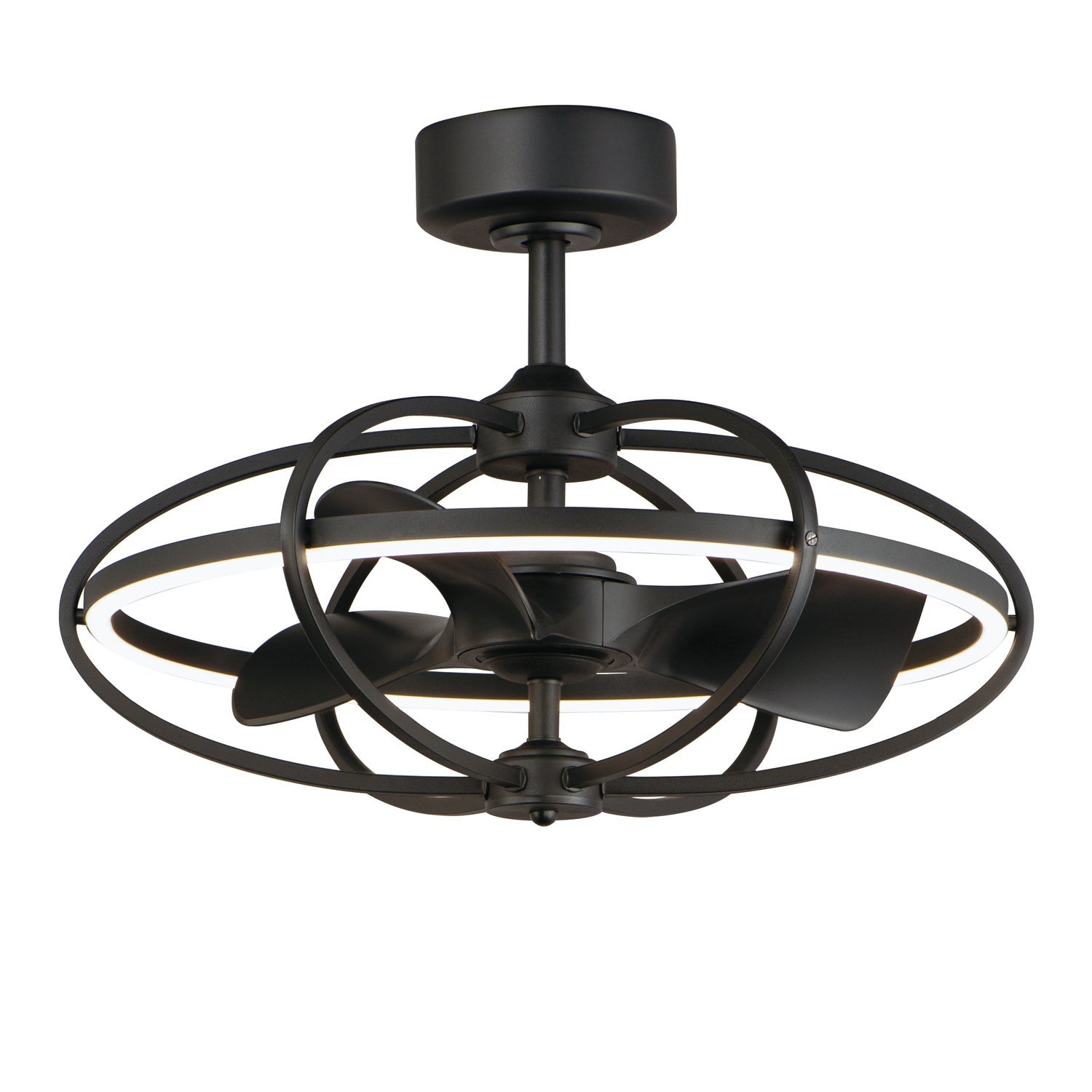 Maxim Corona Fan LED Fandelight In Black