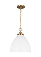  Wellfleet 1-Light Pendant In Matte White