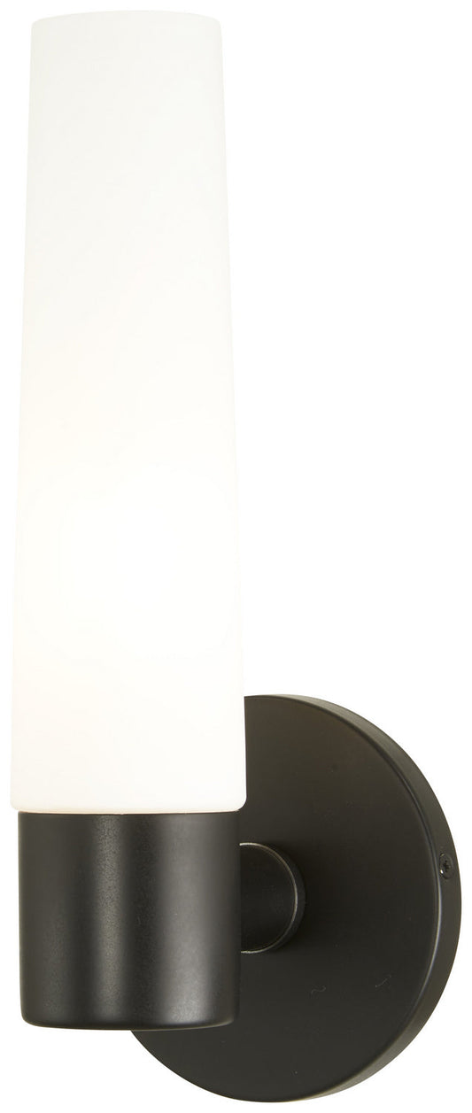  Saber One Light Wall Sconce In Coal