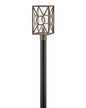  Brixton One Light Post Top Or Pier Mount In Burnished Bronze