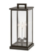  Weymouth Three Light Pier Mount In Oil Rubbed Bronze