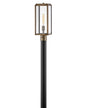  Max One Light Post Top Or Pier Mount In Burnished Bronze