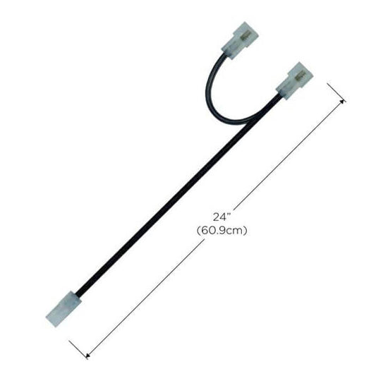  Y Splitter In Black