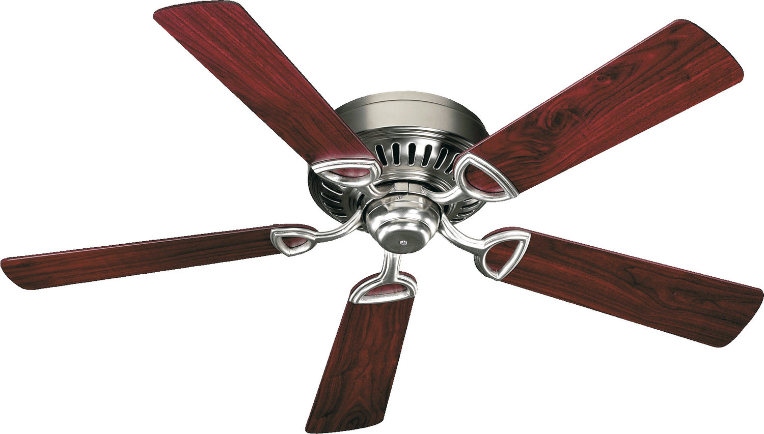  Medallion Traditional Ceiling Fan In Satin Nickel