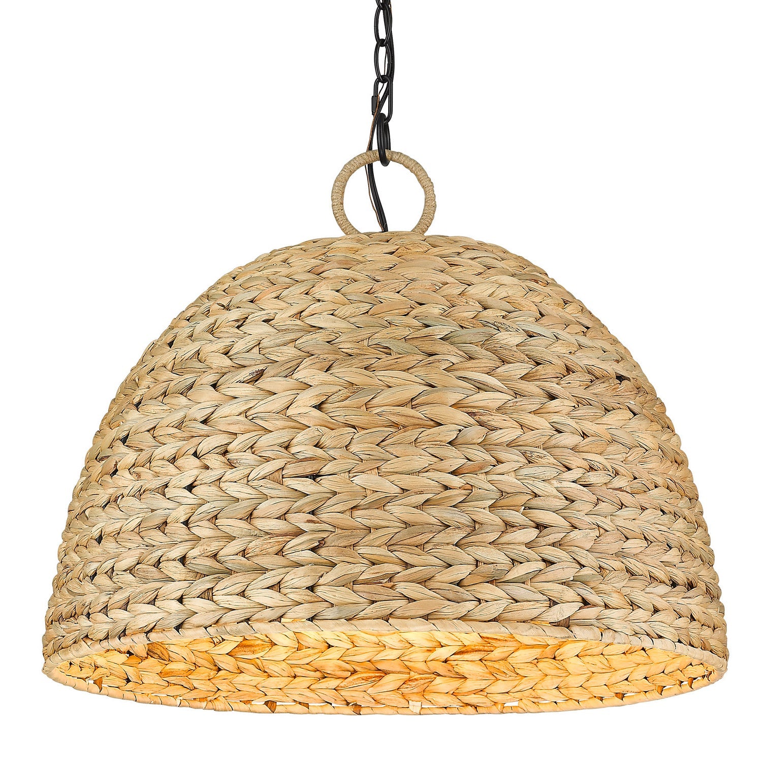Golden Lighting 5-Light Pendant In Matte Black