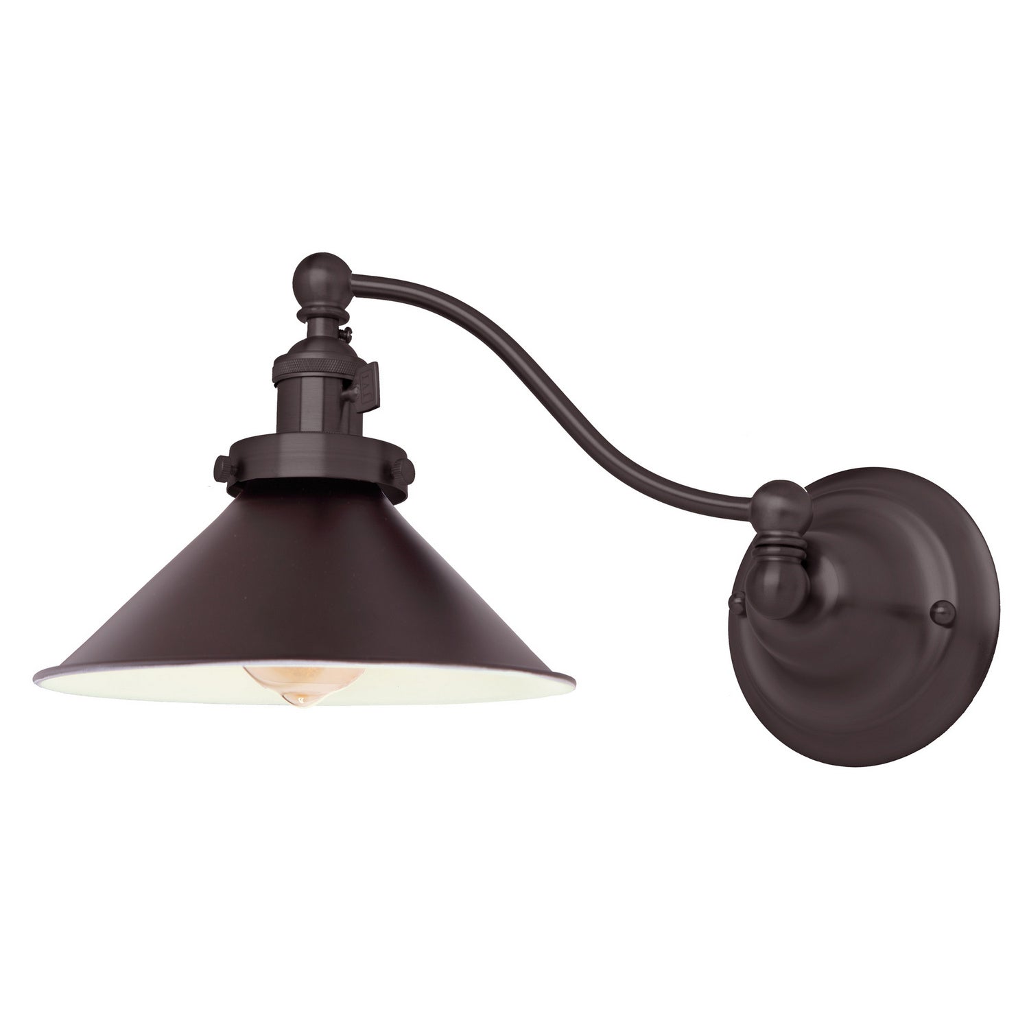  Midtown 1-Light Half Swing Arleth Wall Sconce