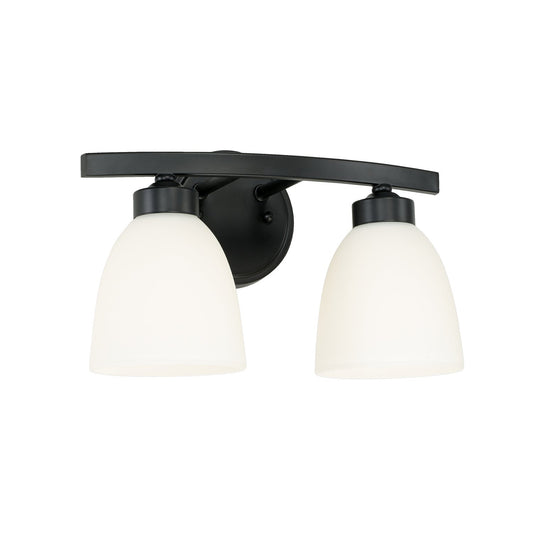  Jameson 2-Light Vanity In Matte Black
