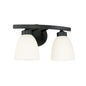  Jameson 2-Light Vanity In Matte Black
