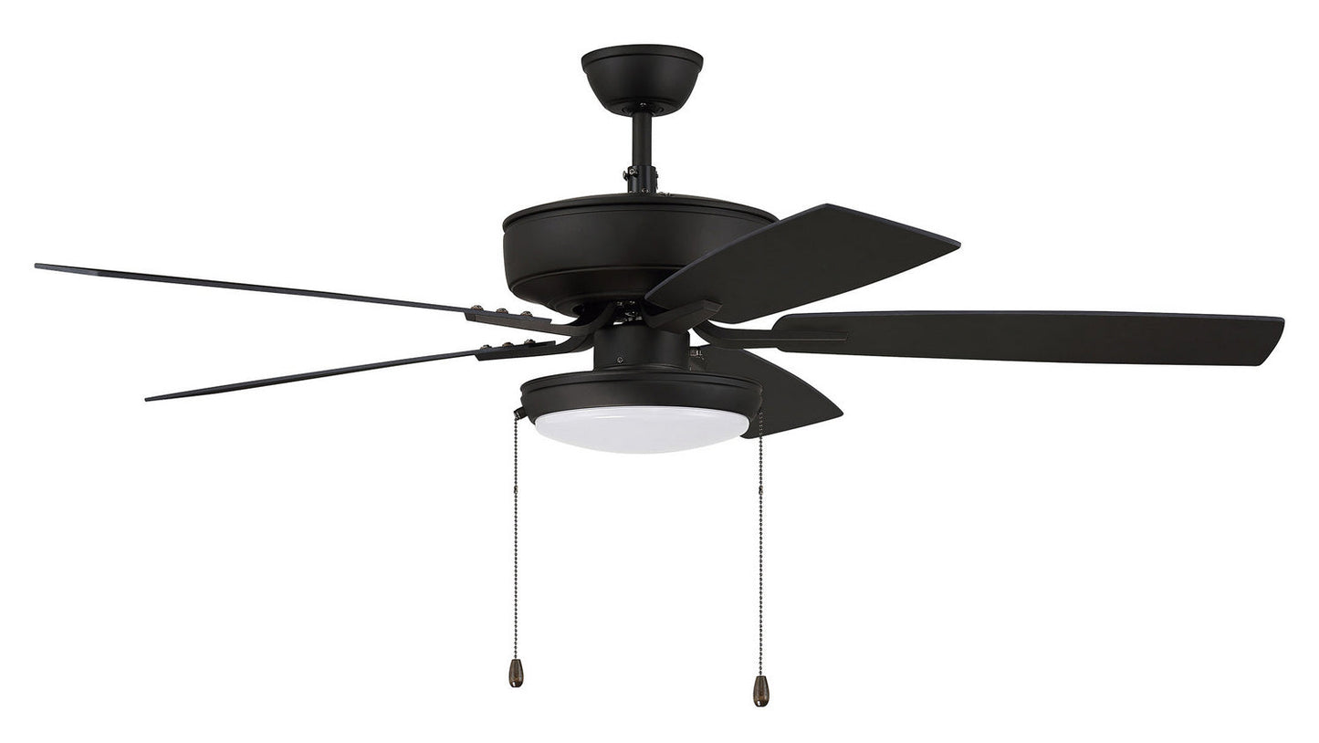  Pro Plus 119 Pan Light Kit 52" Ceiling Fan In Espresso