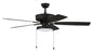  Pro Plus 119 Pan Light Kit 52" Ceiling Fan In Espresso