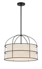  Gateway Park 5-Light Pendant In Coal