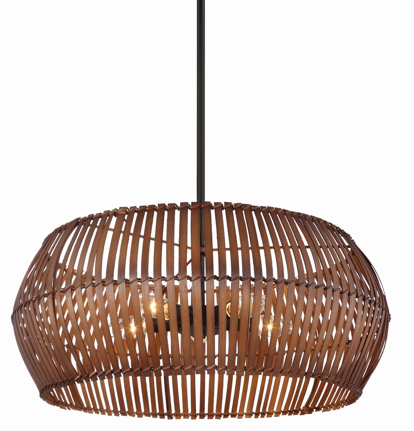  Brentwood Shore Five Light Pendant In Coal
